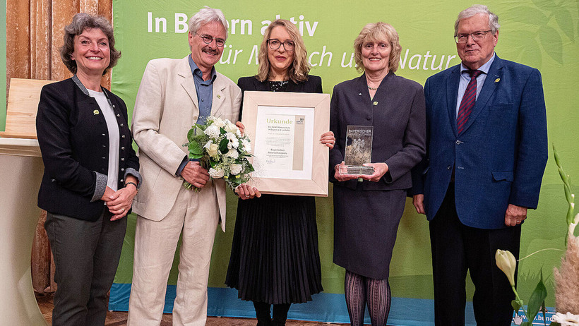 Beate Rutkowski (Deputy Chair), Richard Mergner (Chair), Claudia Kemfert, Doris Tropper (Deputy Chair), Hubert Weiger (Honorary Chair), Photo: Toni Mader, BN