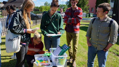 Students at the Kindergarten Kracites