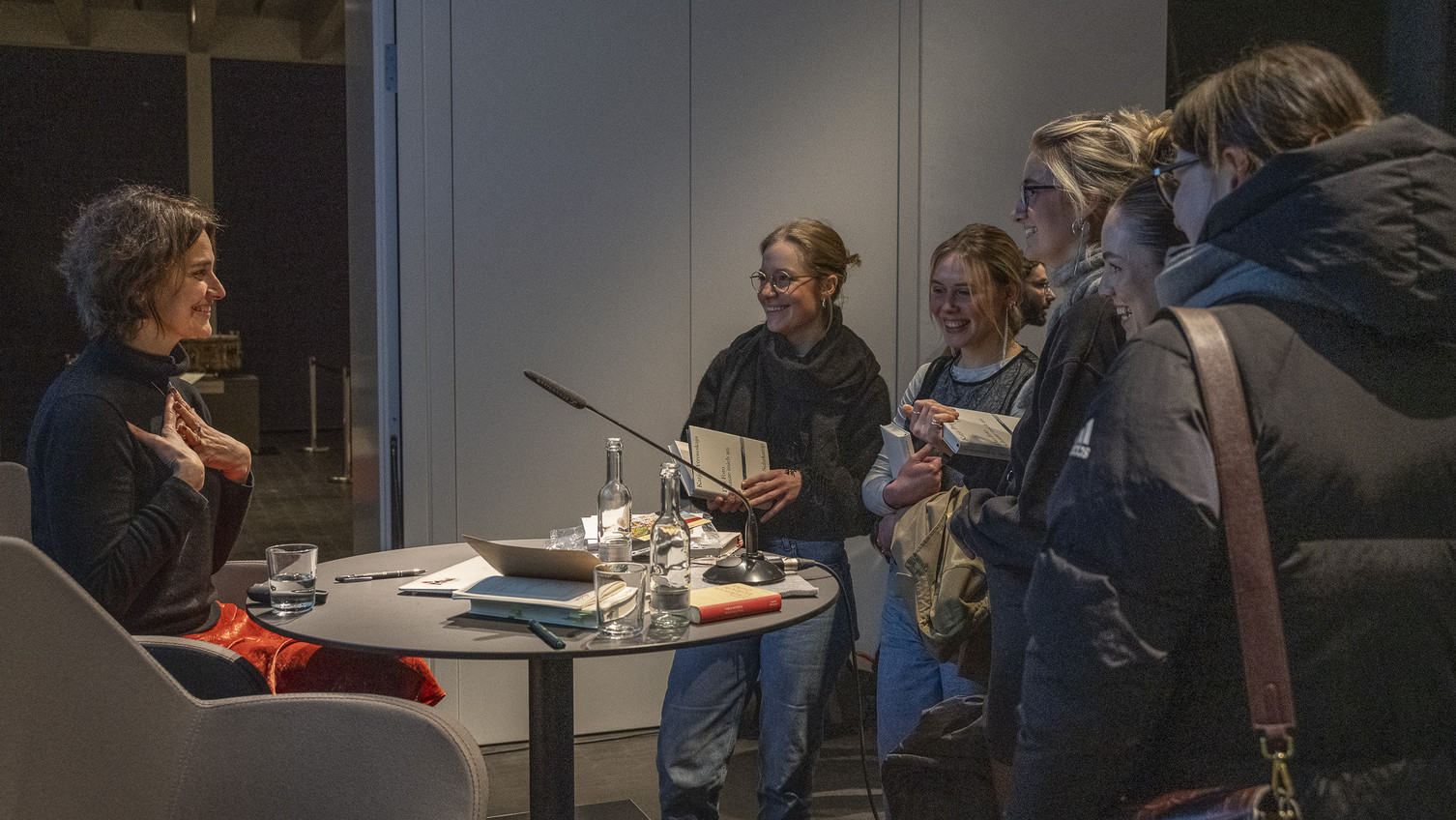 Katja Petrowskaja im Gespräch mit dem Publikum