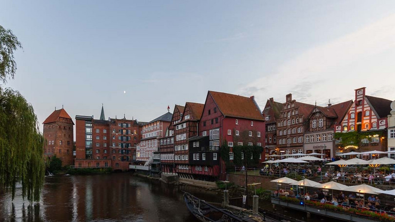 Blick auf den Lüneburger Stint