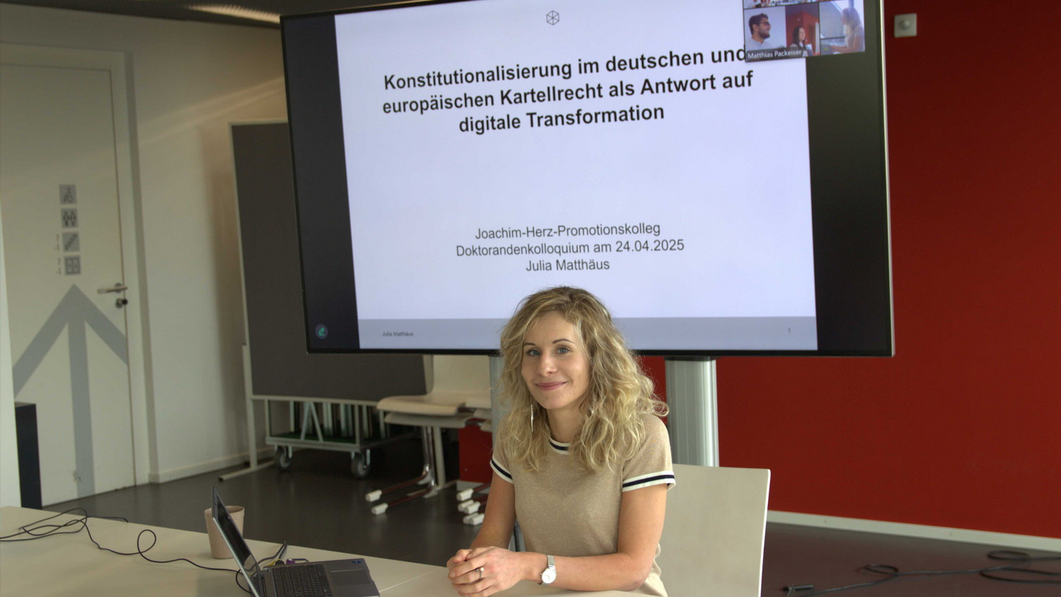 Julia Matthäus (Doktorandenkolloquium am 23. und 24. April 2025)