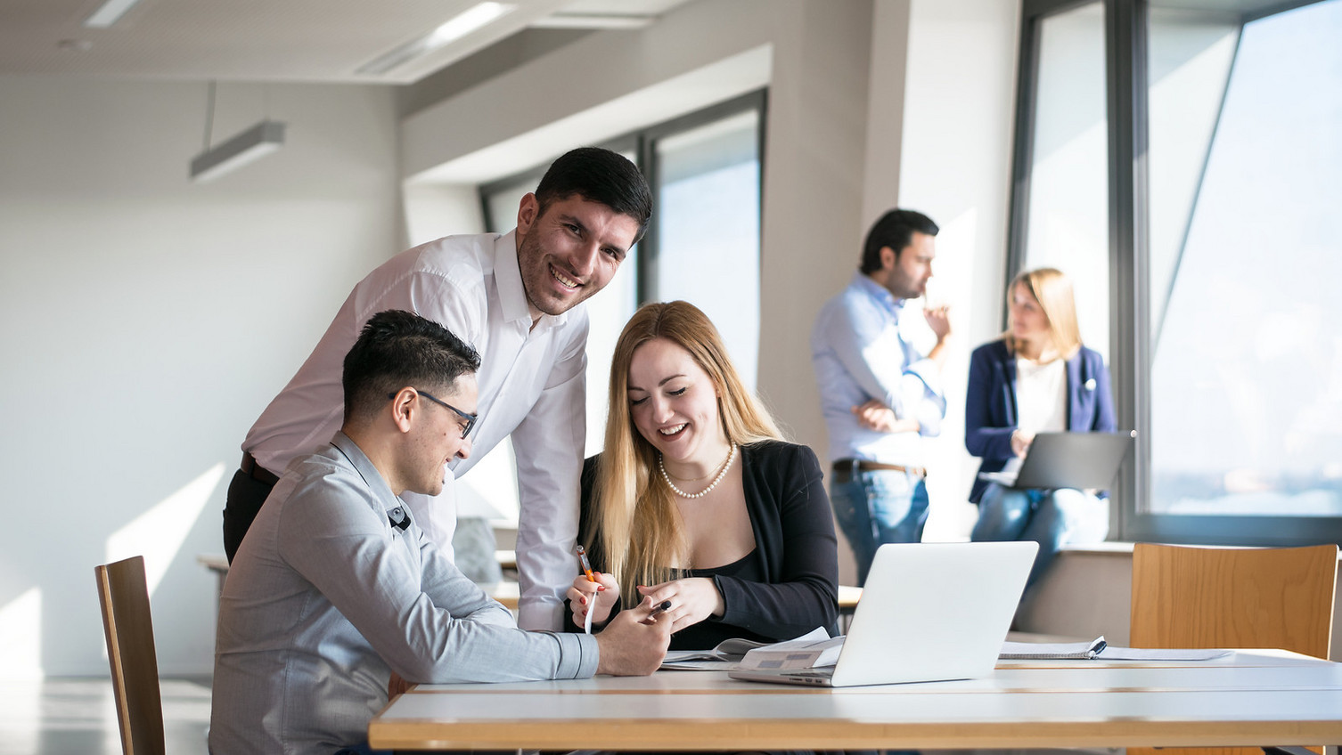 Master Management Studierende Campuskultur
