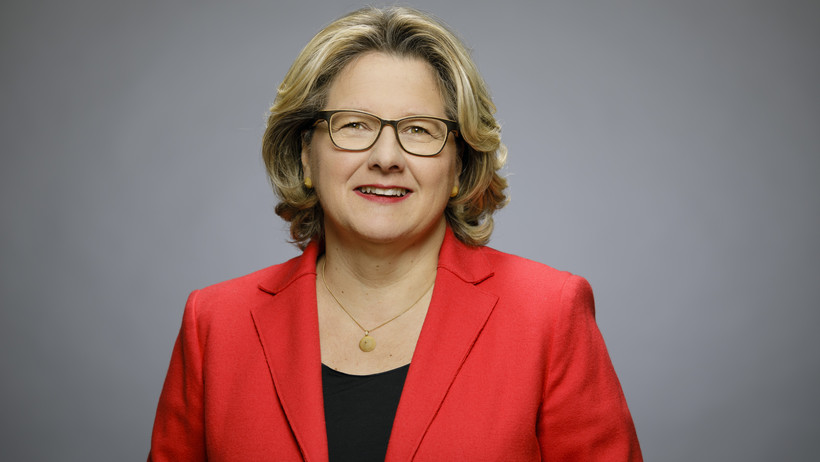 Svenja Schulze, Bundesumweltministerin