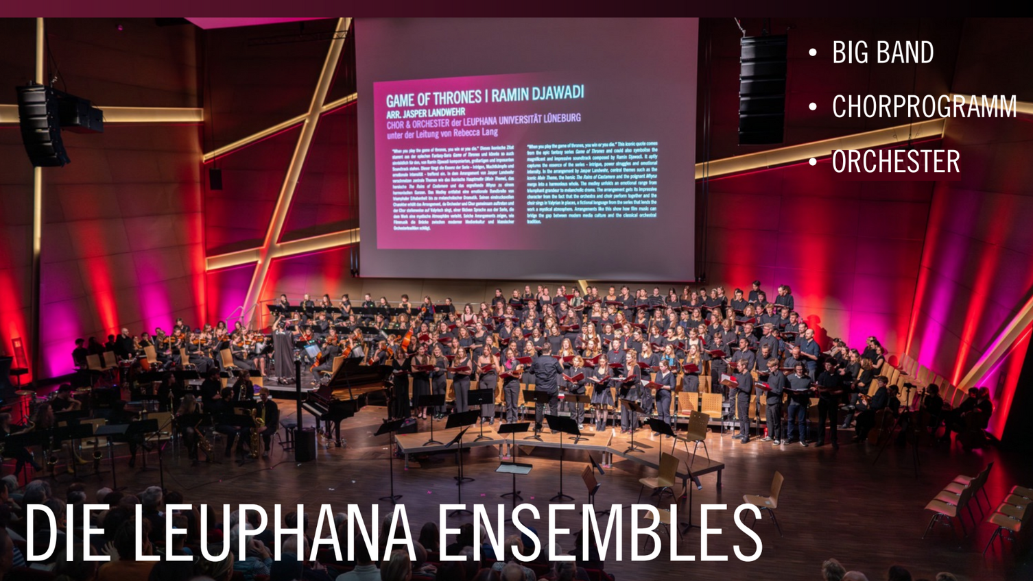 Die Leuphana Ensembles