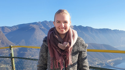 Anika Thurow's experiences. Portrait photo of Anika Thurow, student of the Masters Work and Organizational Psychology