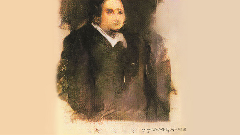 "Portrait of Edmond De Belamy" des Künstlerkollektivs Obvious.