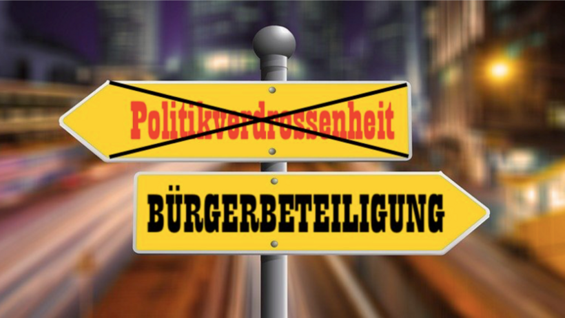 Bürgerbeteiligung statt Politikverdrossenheit