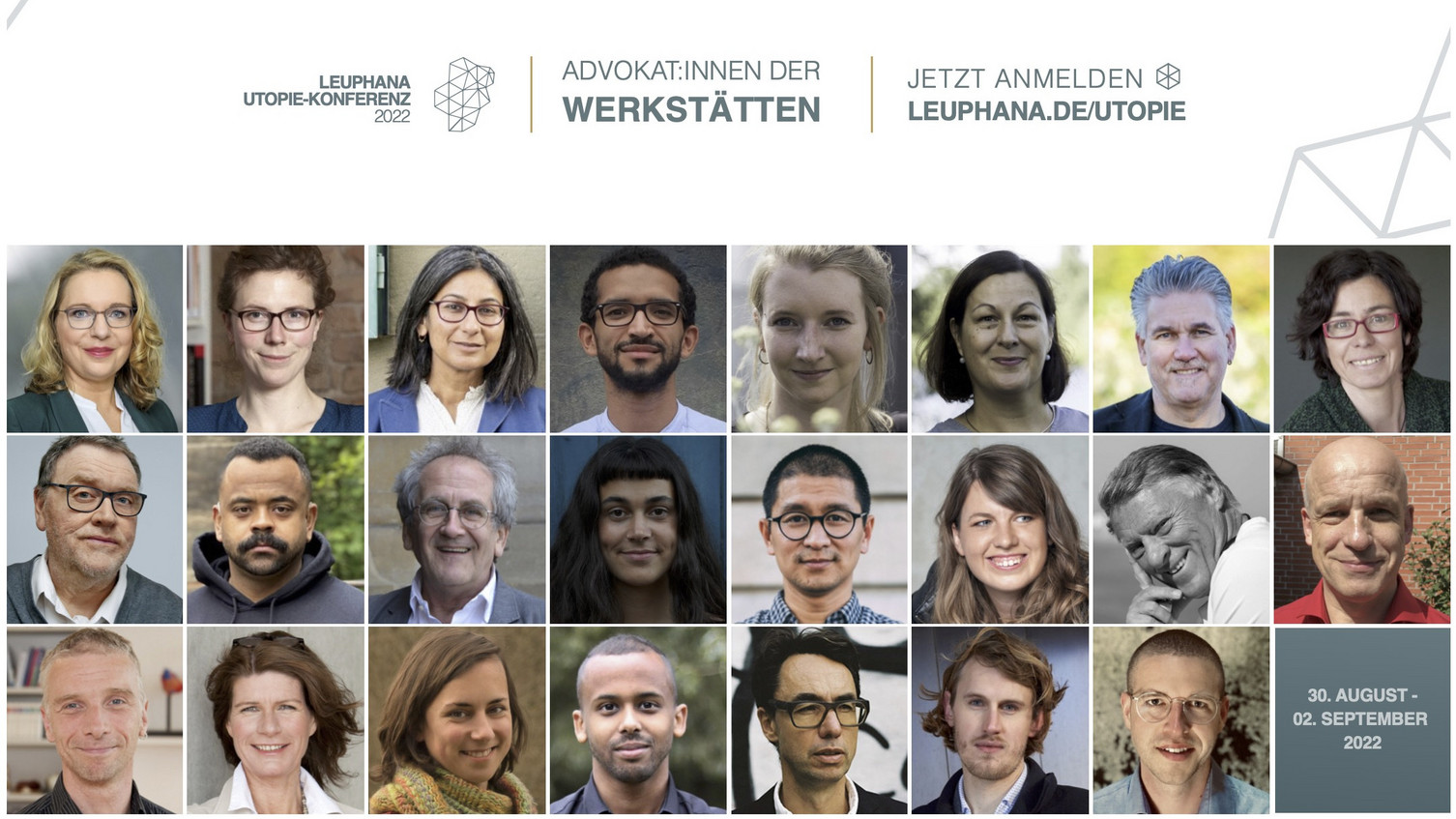 Gäste-Collage der Werkstätten