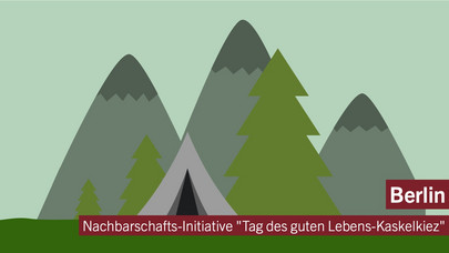 Nachbarschafts-Initiative "Tag des guten Lebens-Kaskelkiez" in Berlin-Lichtenberg