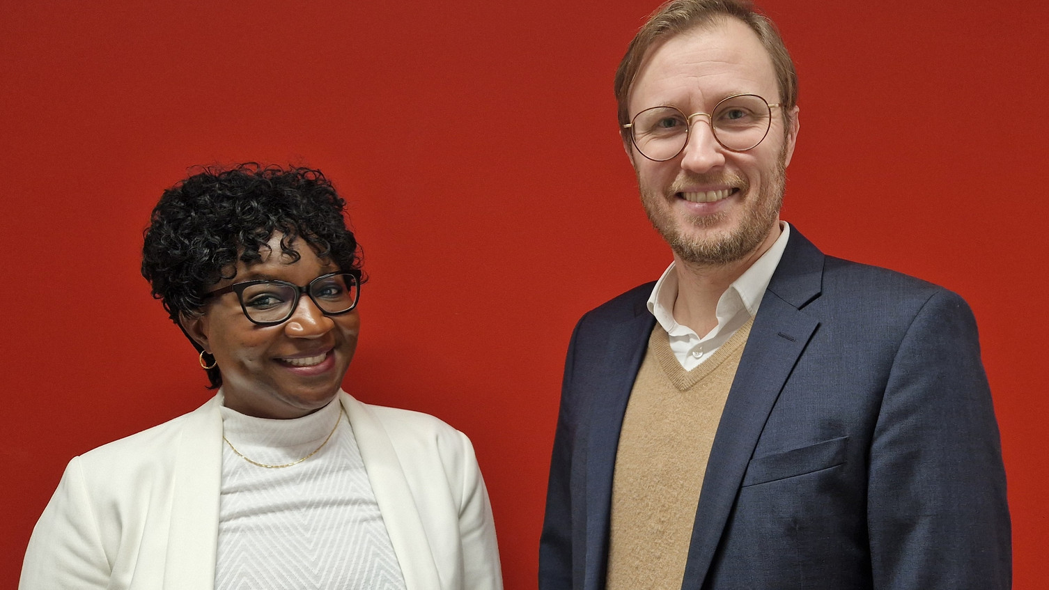 Prof. Dr. Rebecca Namatovu-Dawa und Prof. Dr. Michael Gielnik