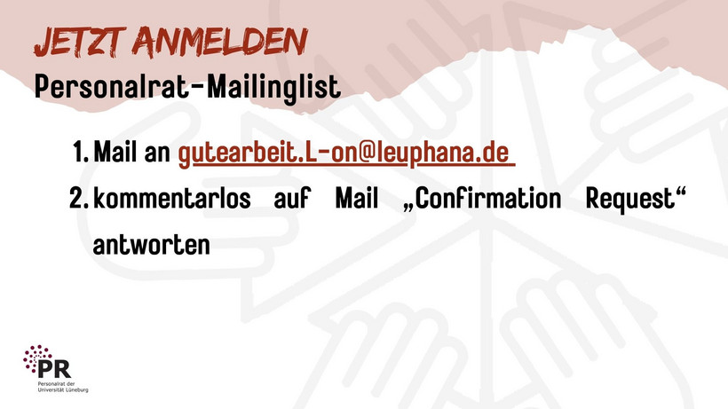 Personalrat Mailinglist