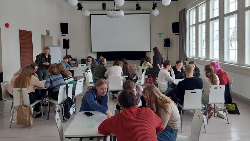 Workshop at Viljandi Gümnaasium