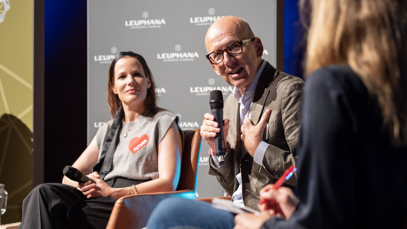 Utopie-Konferenz: „Zukunft ist wie eine Zahnbürste“ – Florence Gaub und Heinz Bude