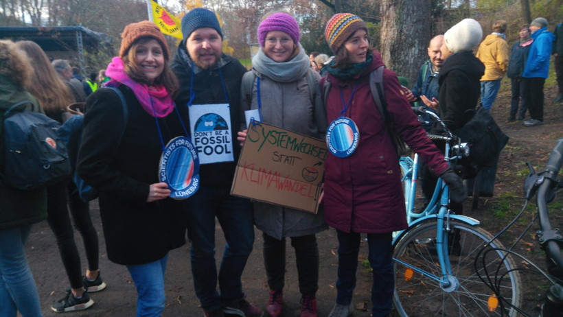 S4F bei F4F Streik