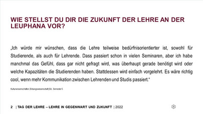 N.N., Kulturwissenschaften, Tag der Lehre 2022 
