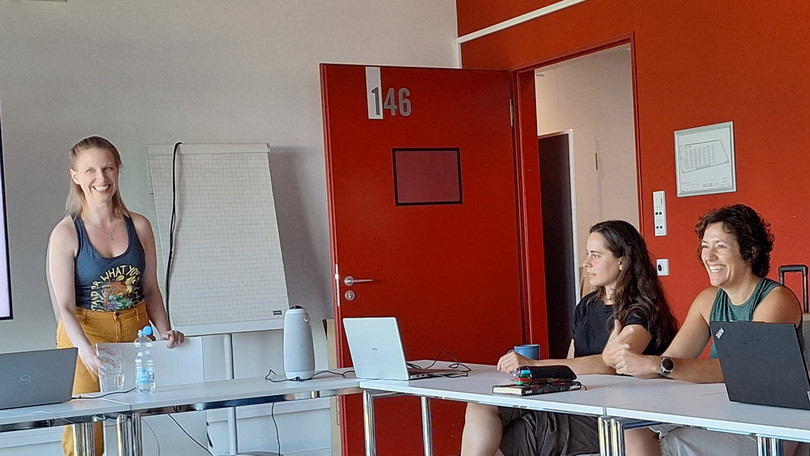 Diskussion mit den Teilnehmenden