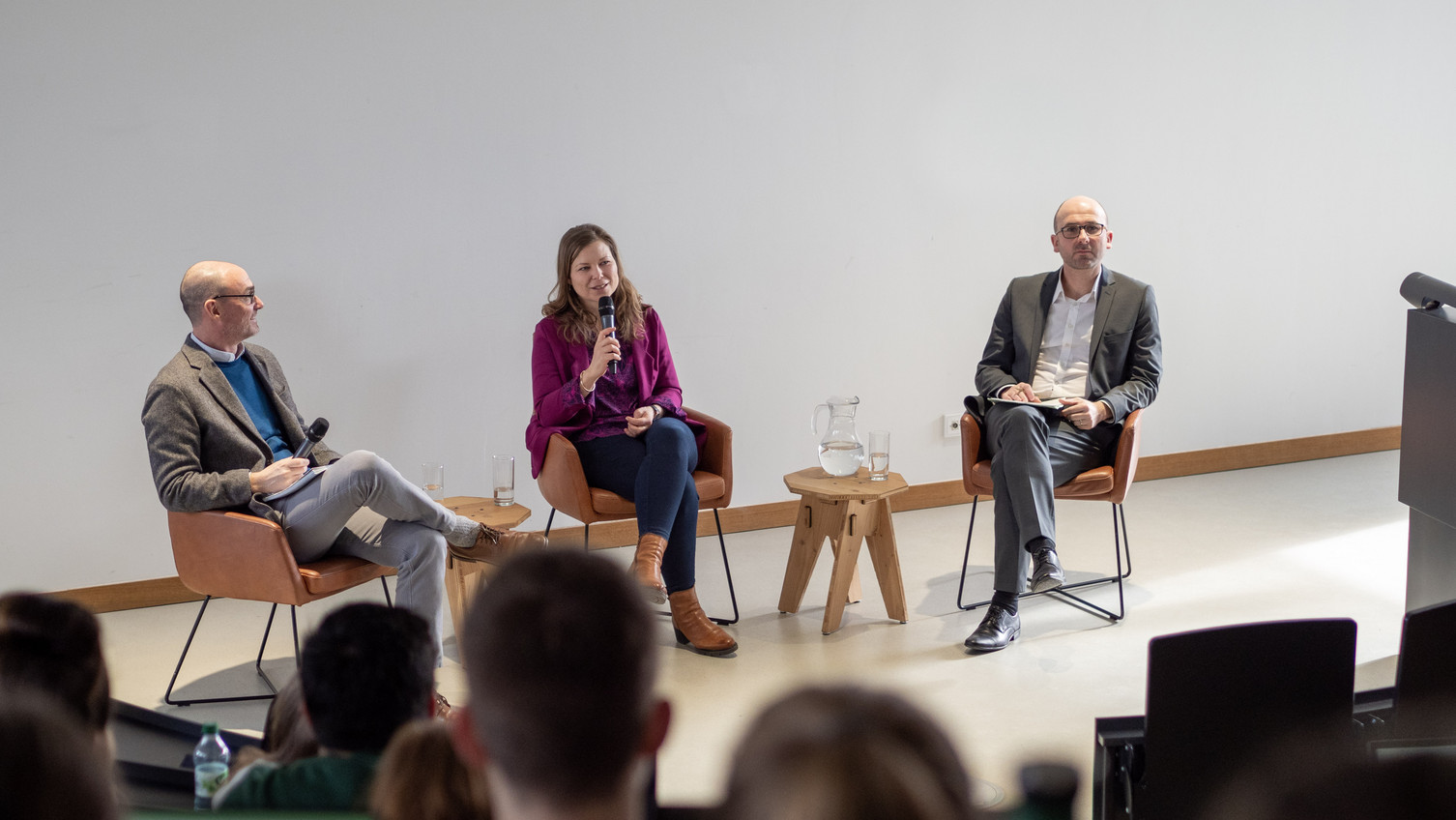 Panel discussion with Marks Manns, Marlen Meißner, and Daniel Fischer