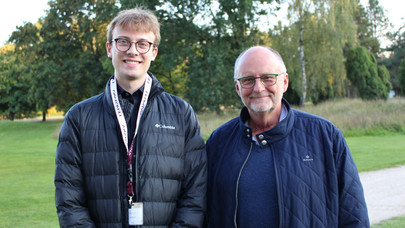 Stipendiat Luis und Michael Behr vom Lions Club