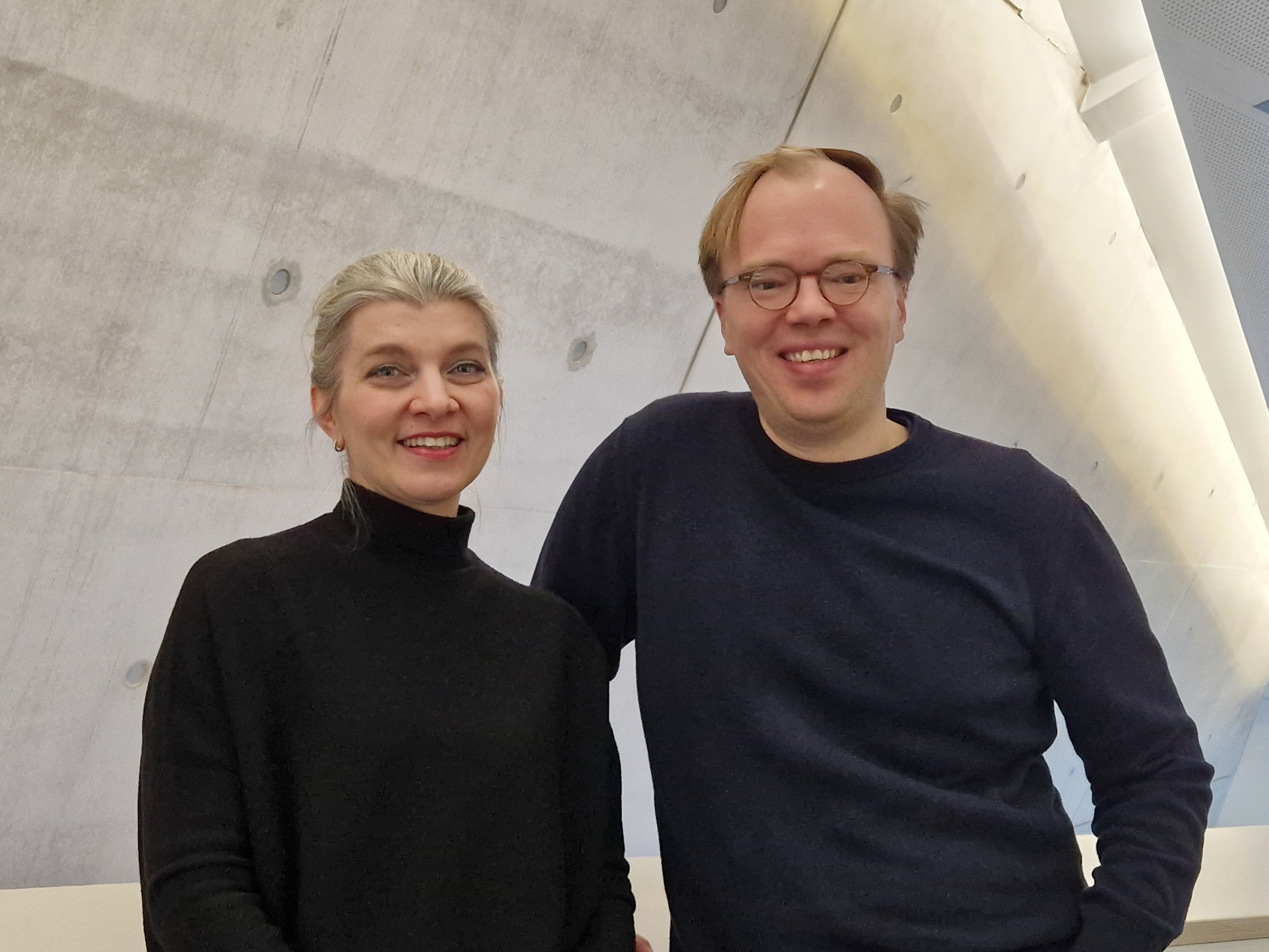 Prof. Dr. Szilvia Gellai and Prof. Dr. Kevin Drews