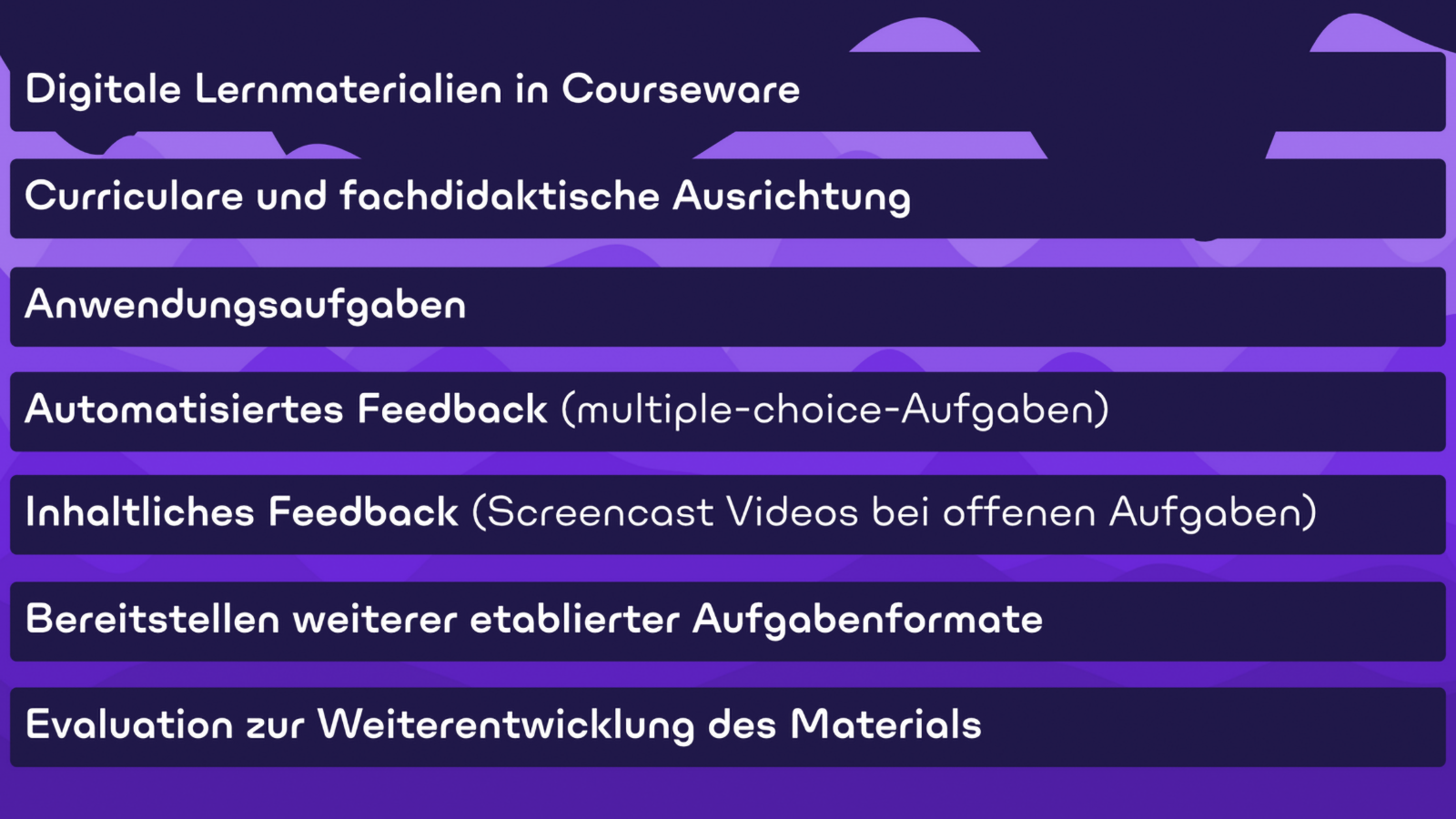 Aufbau der Lernmaterialien Souver@n