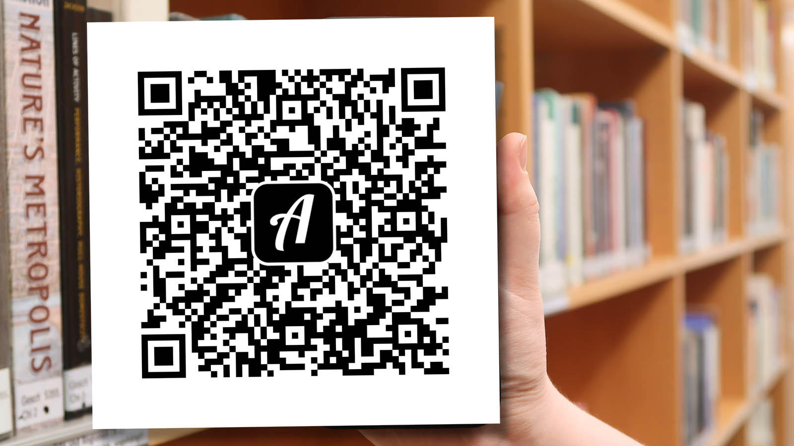 QR für Bibliotheksführung per App