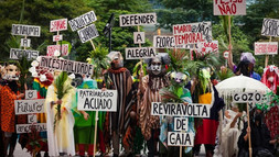 A Reviravolta de Gaia (Gaia’s Overturn), Demonstration, São Paulo, October 2021